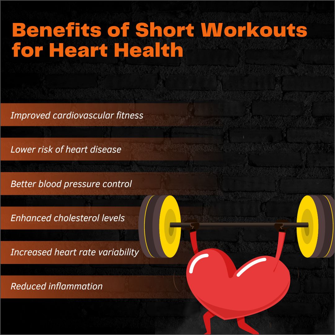 How short workouts boost your heart health